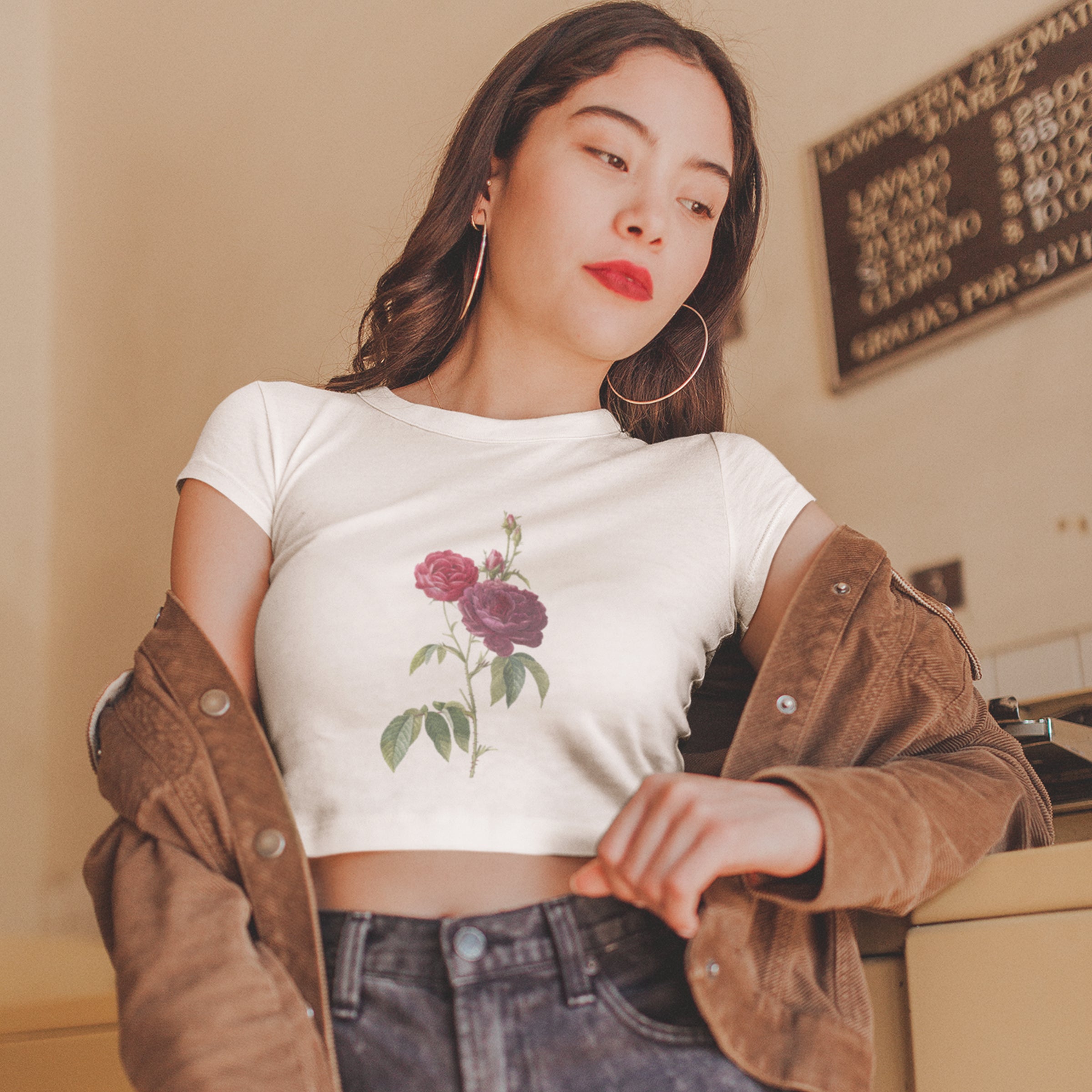 Flower Girl (Crop Top)